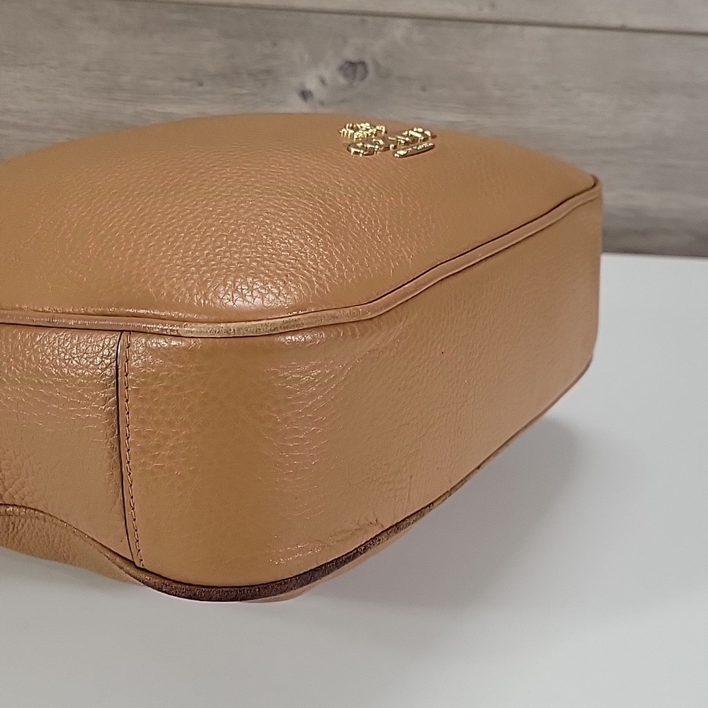 Coach Ellie File Tan Pebble Leather Crossbody Shoulder Bag C1648 - Picture 9 of 16